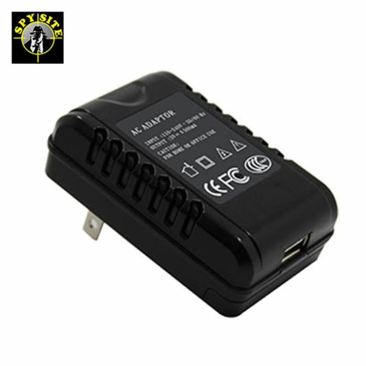 USB Charger DVR Spy Camera Kit - Functional Power Adapter - SSS Corp.# - variant_sku# - USB Charger DVR Spy Camera Kit - Functional Power Adapter