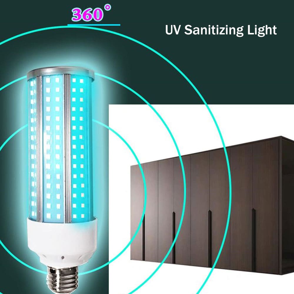 sterilizing UV-C light for large rooms and high-traffic areas