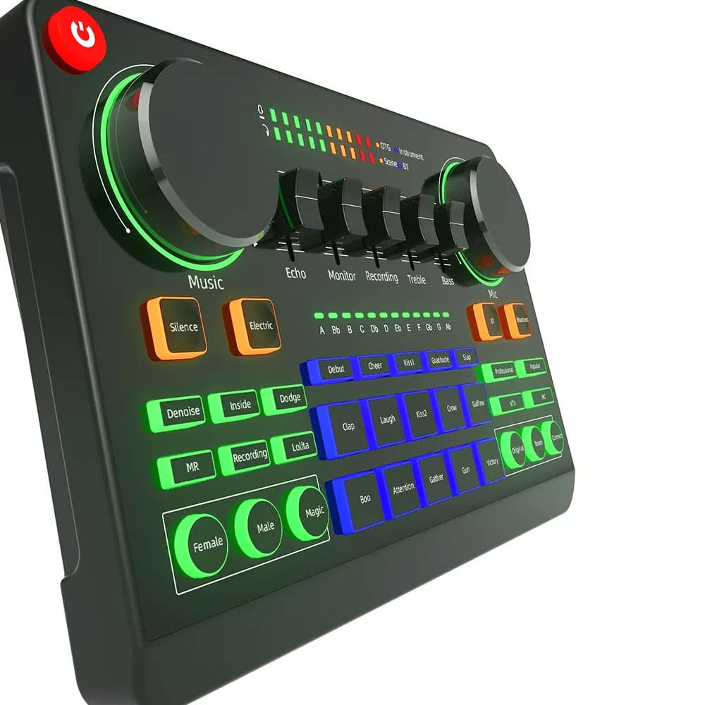 Voice Changer Professional Sound Mixer - SSS Corp.# - variant_sku# - sound mixer for social media videos