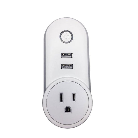 Wi - Fi Smart Wall Outlet - Remote Control w Alexa Echo and Google Home - SSS Corp.# - variant_sku# - Wi - Fi Smart Wall Outlet - Remote Control