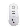 Wi - Fi Smart Wall Outlet - Remote Control w Alexa Echo and Google Home - SSS Corp.# - variant_sku# - Wi - Fi Smart Wall Outlet - Remote Control