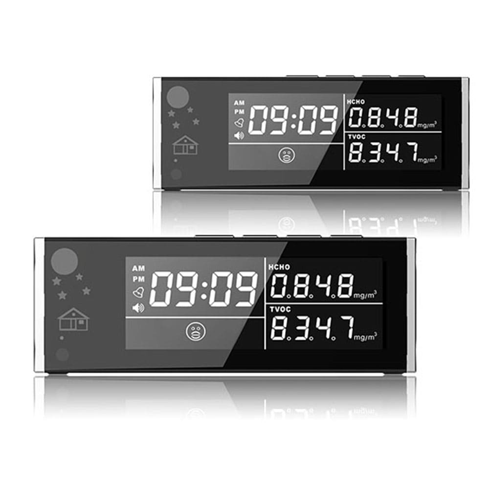 WiFi Air Quality & Alarm Clock Night Vision Camera & DVR - SSS Corp.# - variant_sku# - Spy Air Quality Monitor Camera