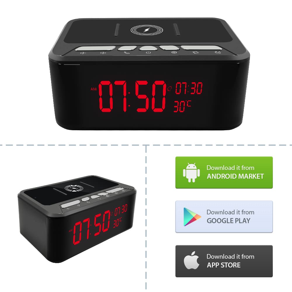 Wifi IR Camera & DVR - Wireless Charger Bluetooth Speaker - Wireless Security Camera - SSS Corp.# - variant_sku# - Night Vision Wifi Spy Camera