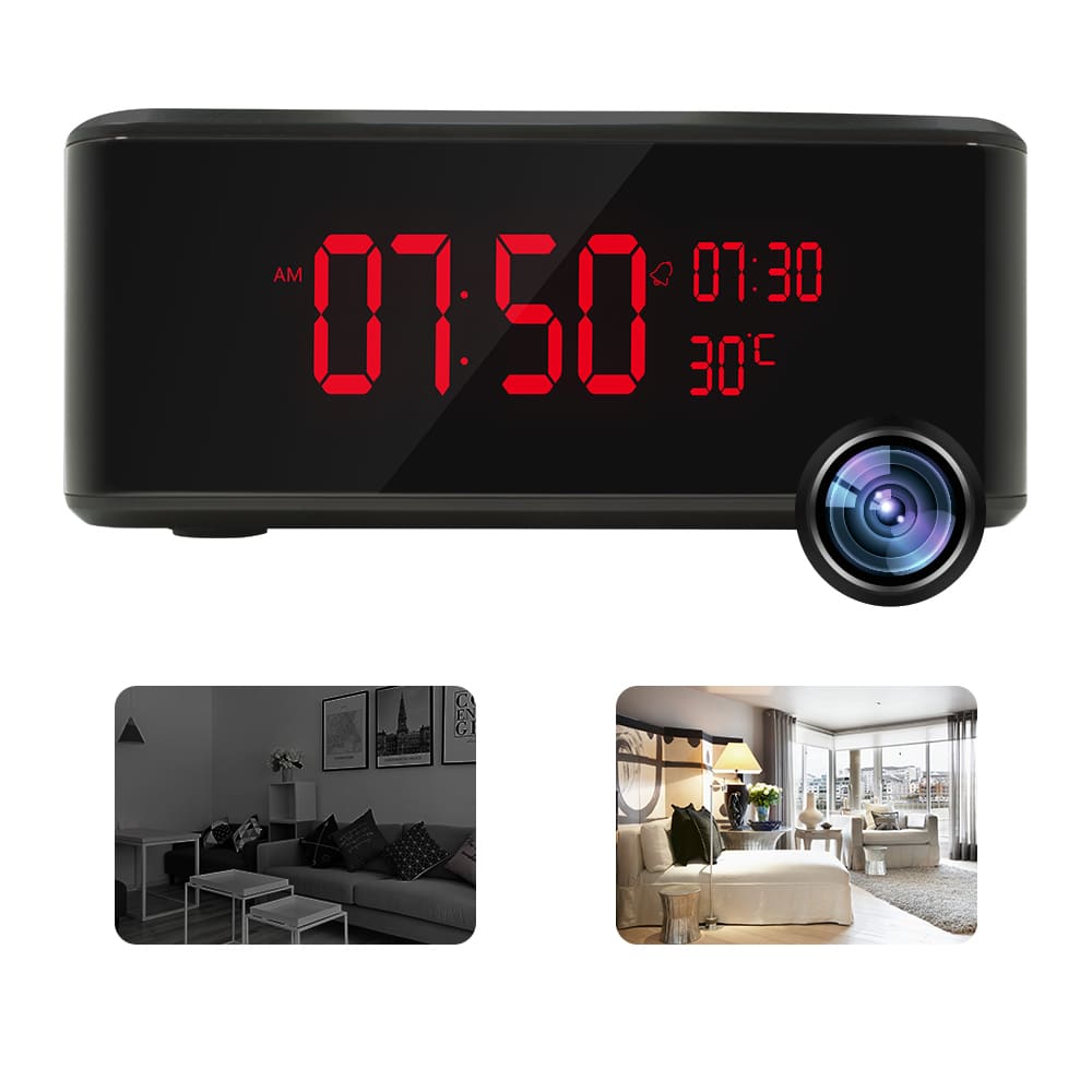 Wifi IR Camera & DVR - Wireless Charger Bluetooth Speaker - Wireless Security Camera - SSS Corp.# - variant_sku# - Night Vision Wifi Covert Camera