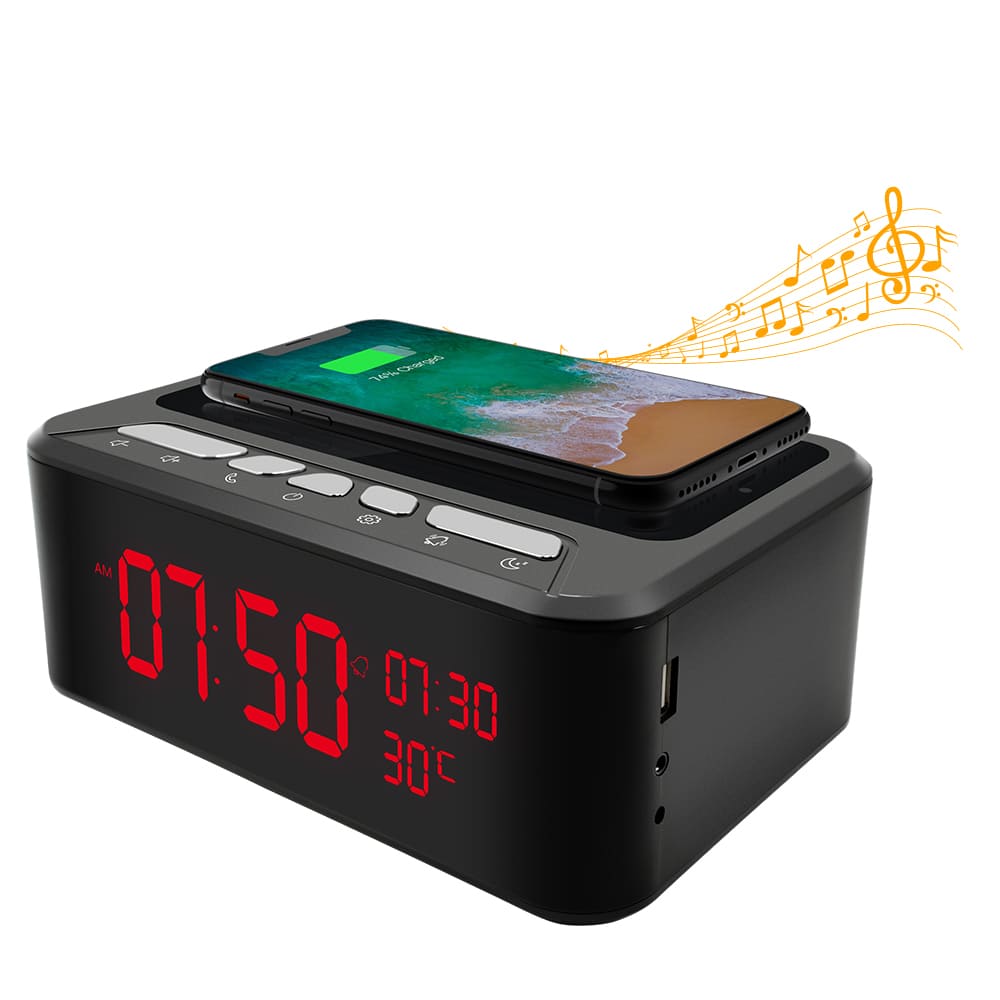 Wifi IR Camera & DVR - Wireless Charger Bluetooth Speaker - Wireless Security Camera - SSS Corp.# - variant_sku# - Spy Wifi Bluetooth Speaker Camera & DVR