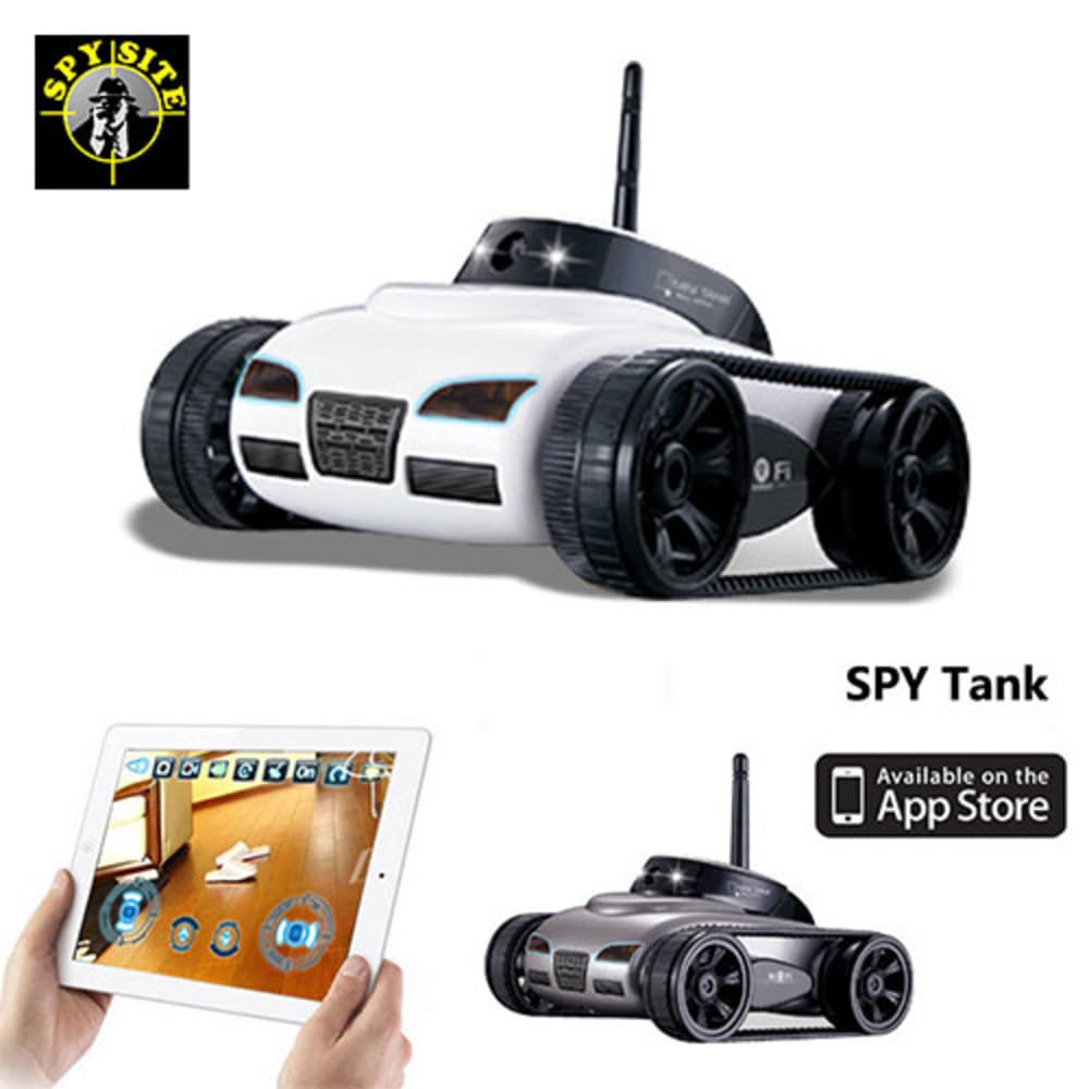 WiFi Spy Camera Tank Toy RC Car - SSS Corp.# - variant_sku# - WiFi Spy Camera Tank Toy RC Car