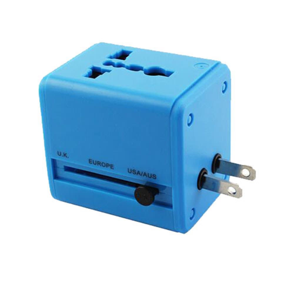 World Travel Power Adapter and Charger for US, EU, UK & AU - SSS Corp.# - variant_sku# - Universal Traveler USB Power Adapter