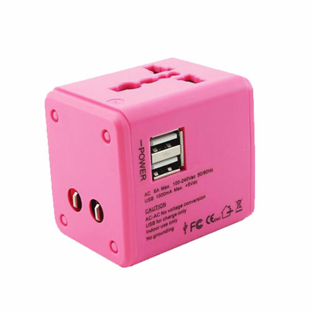 World Travel Power Adapter and Charger for US, EU, UK & AU - SSS Corp.# - variant_sku# - Universal charger adapter